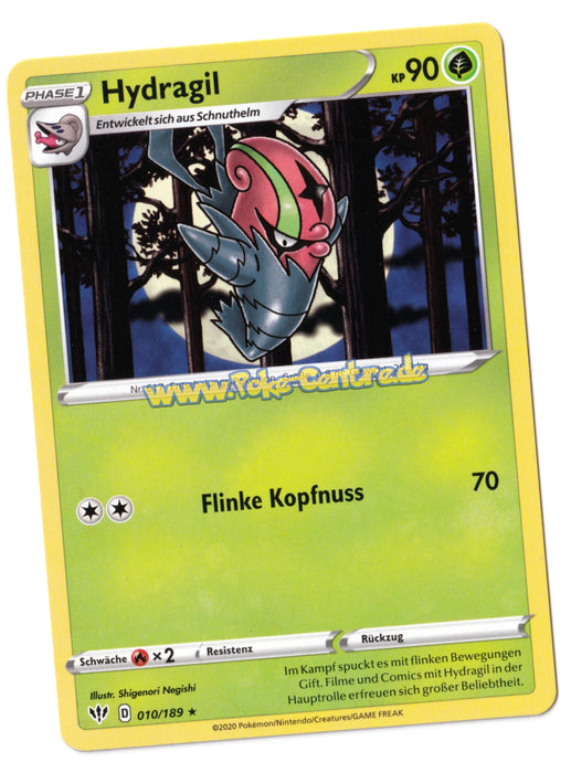 Hydragil 010/189 Rare - Flammende Finsternis Deutsch