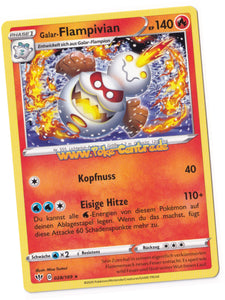 Galar-Flampivian 028/189 Rare - Flammende Finsternis Deutsch