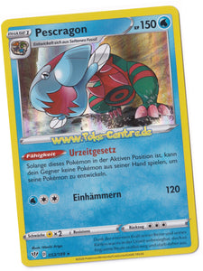 Pescragon 053/189 Rare Holo - Flammende Finsternis Deutsch