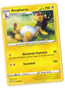 Ampharos 057/189 Rare - Flammende Finsternis Deutsch
