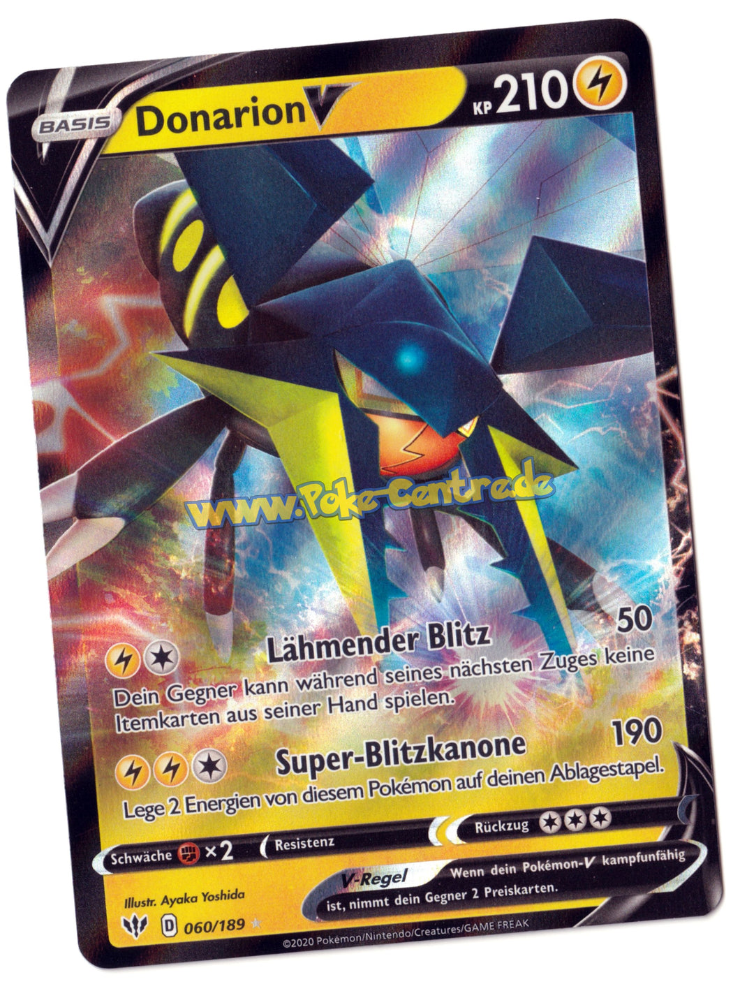 Donarion V 060/189 Fullart - Flammende Finsternis Deutsch