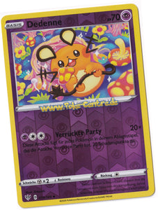 Dedenne 078/189 Uncommon Reverse Holo - Flammende Finsternis Deutsch