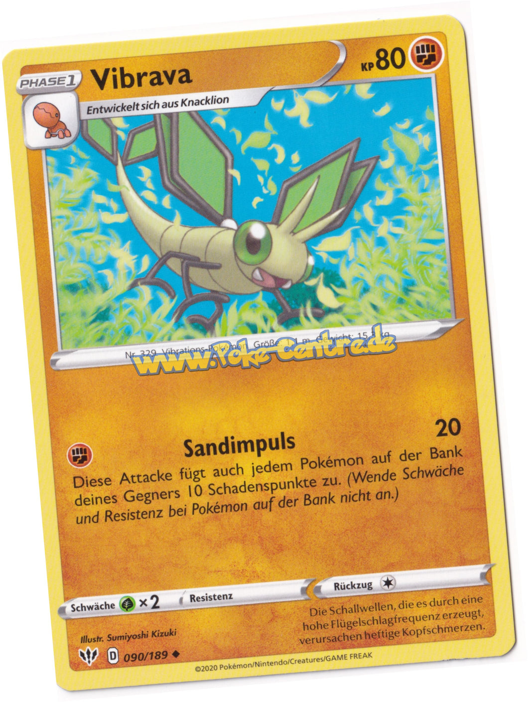 Vibrava 090/189 Uncommon - Flammende Finsternis Deutsch