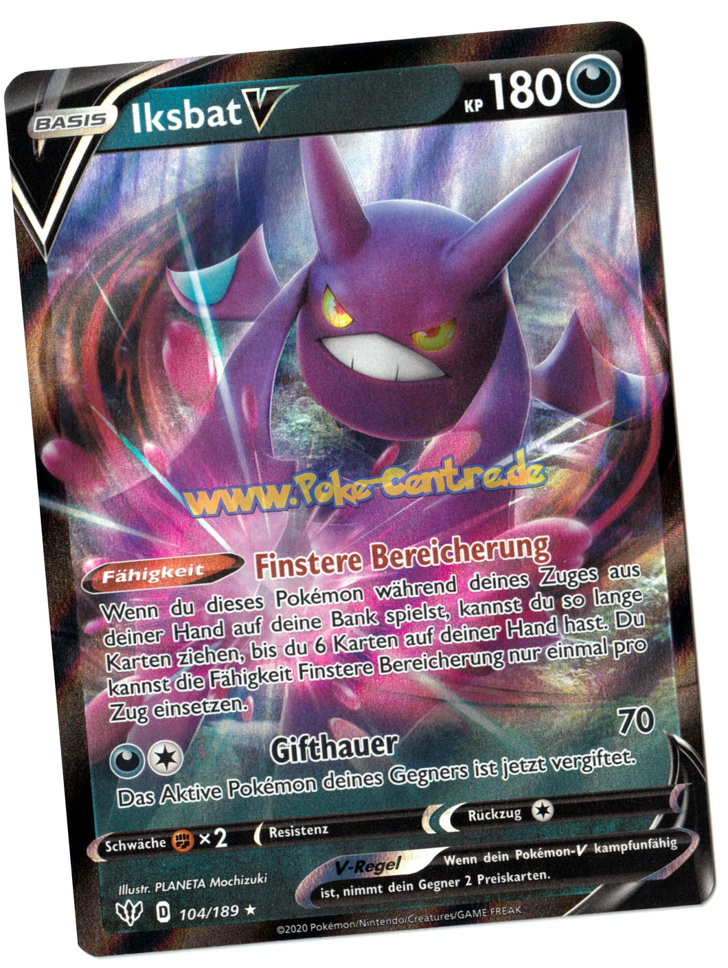 Iksbat V 104/189 Fullart - Flammende Finsternis Deutsch