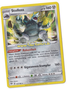 Stolloss 123/189 Rare Holo - Flammende Finsternis Deutsch