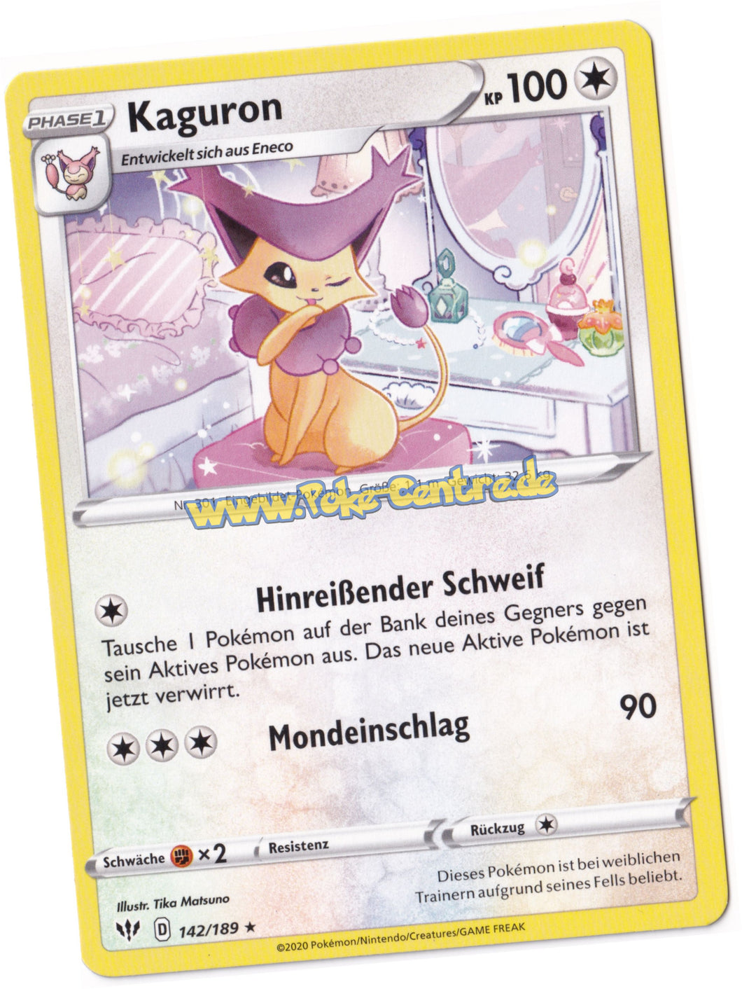 Kaguron (Enekoro) 142/189 Rare - Flammende Finsternis Deutsch