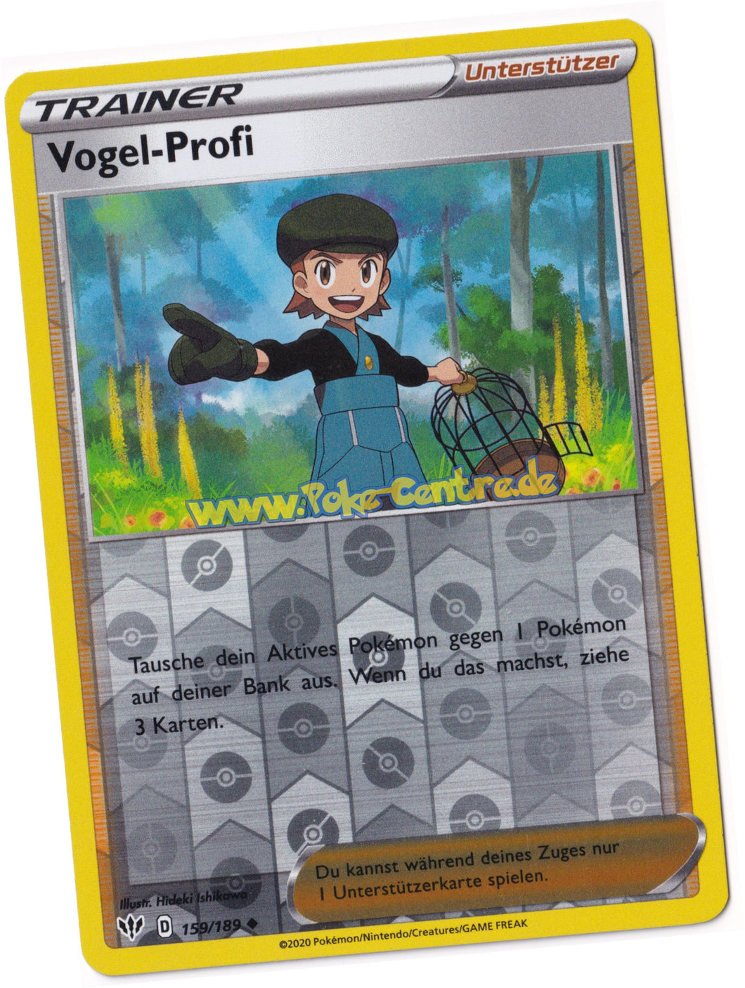 Vogel-Profi 159/189 Uncommon Reverse Holo - Flammende Finsternis Deutsch