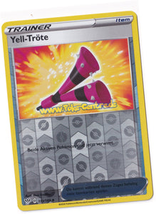 Yell-Tröte 173/189 Uncommon Reverse Holo - Flammende Finsternis Deutsch