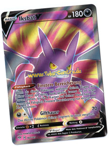 Iksbat V 182/189 Ultra Rare - Flammende Finsternis Deutsch
