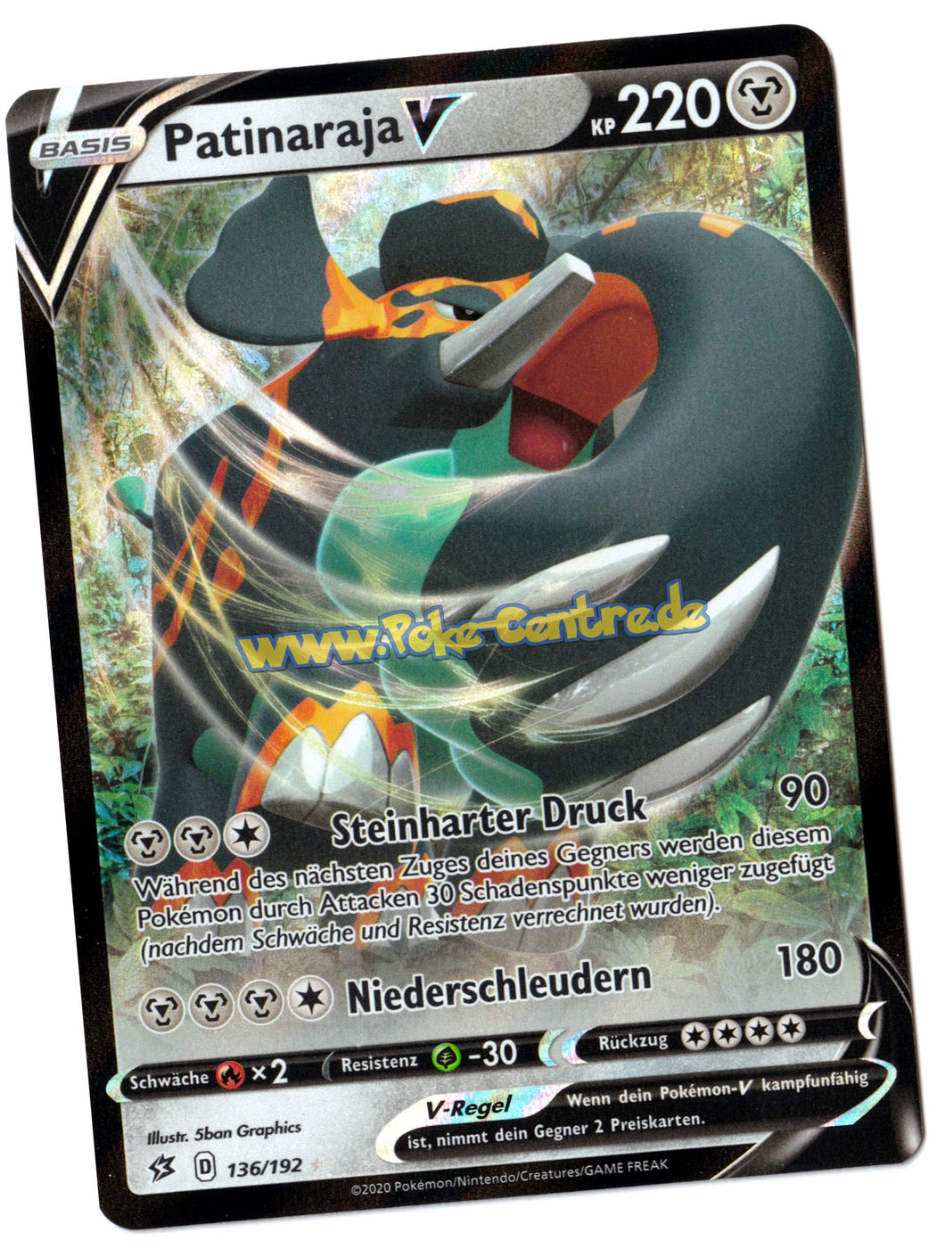Patinaraja V 136/192 Fullart - Clash der Rebellen Deutsch