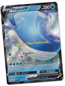 Wailord V 013/073 Fullart - Weg des Champs Deutsch