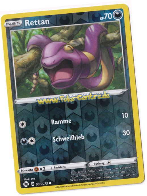 Rettan 033/073 Common Reverse Holo - Weg des Champs Deutsch