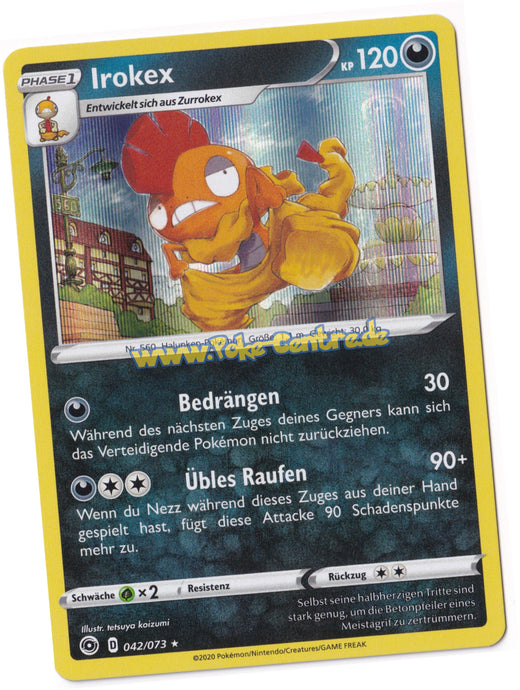Irokex 042/073 Rare Holo - Weg des Champs Deutsch
