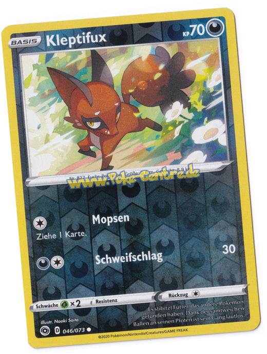 Kleptifux 046/073 Common Reverse Holo - Weg des Champs Deutsch