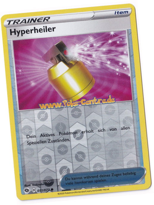 Hyperheiler 051/073 Uncommon Reverse Holo - Weg des Champs Deutsch