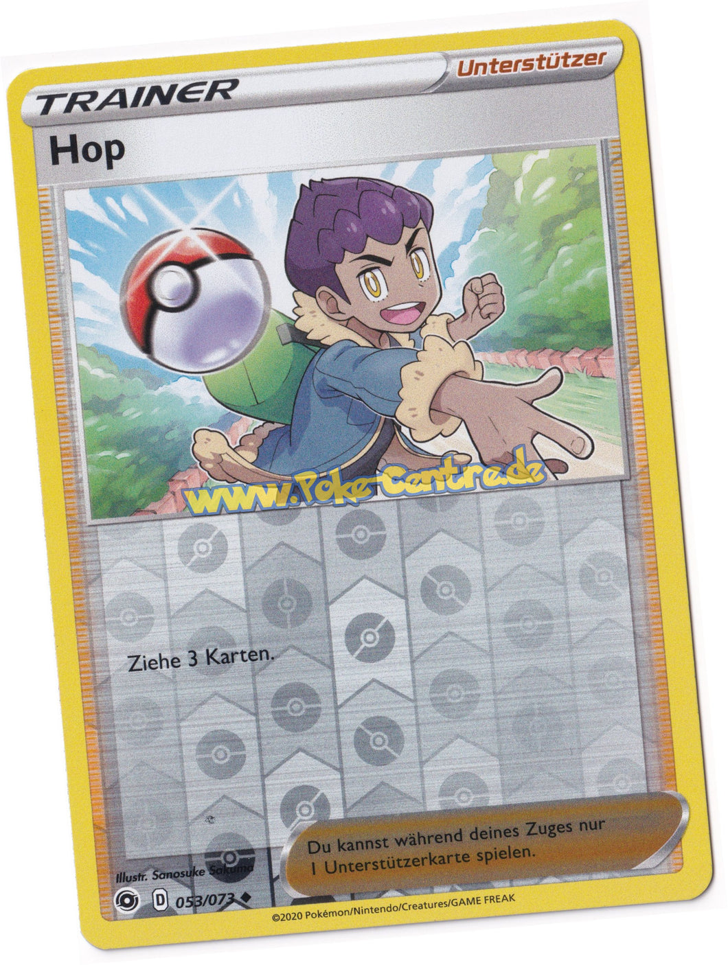 Hopp 053/073 Uncommon Reverse Holo - Weg des Champs Deutsch