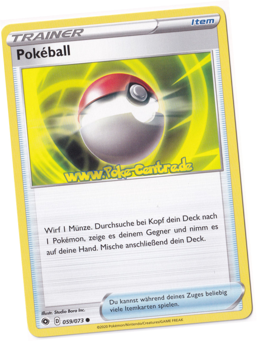 Pokéball 059/073 Uncommon - Weg des Champs Deutsch