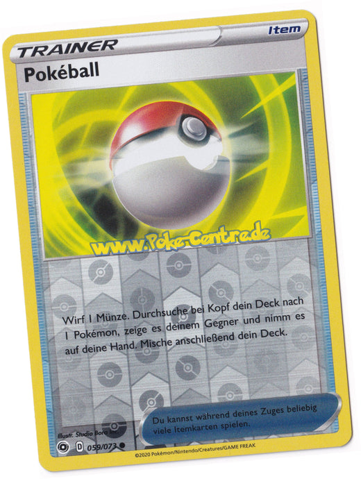 Pokéball 059/073 Uncommon Reverse Holo - Weg des Champs Deutsch