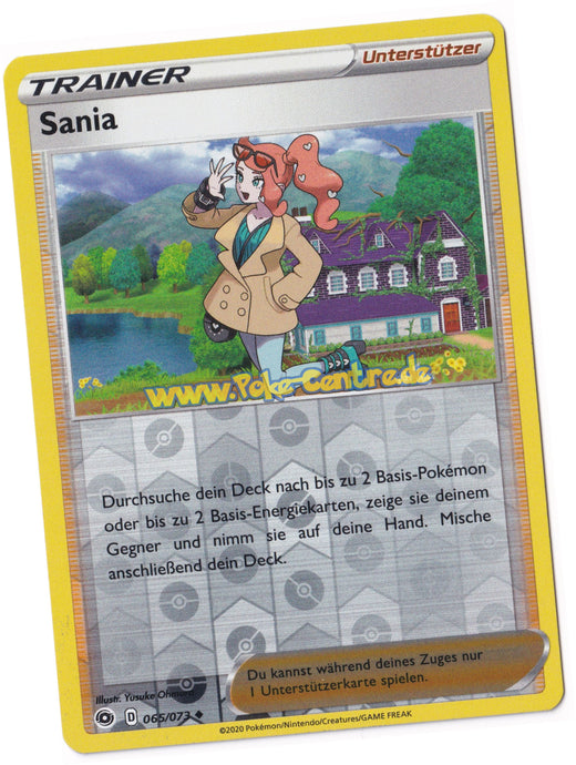 Sania 065/073 Uncommon Reverse Holo - Weg des Champs Deutsch