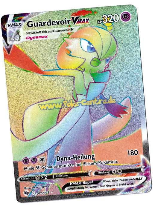 Guardevoir VMAX 076/073 Secret Rare - Weg des Champs Deutsch