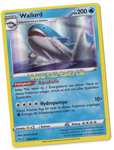 Wailord 032/185 Rare Holo - Farbenschock Deutsch