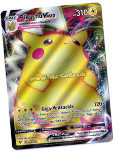 Pikachu VMAX 044/185 Ultra Rare - Farbenschock Deutsch