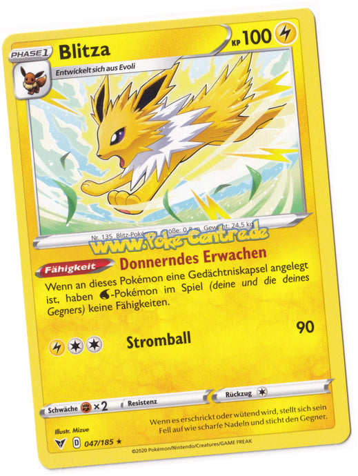Blitza 047/185 Rare - Farbenschock Deutsch