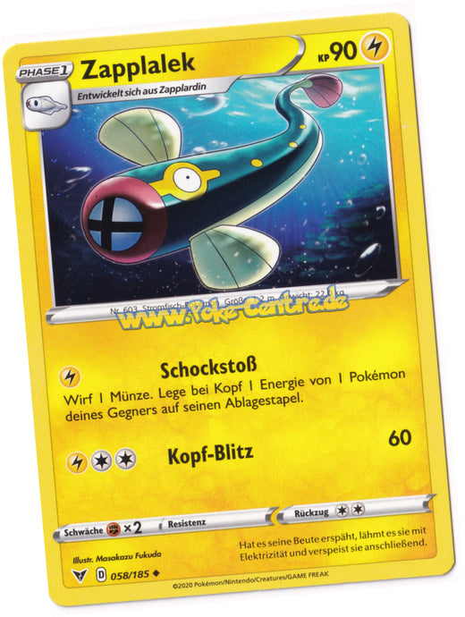 Zapplalek 058/185 Uncommon - Farbenschock Deutsch