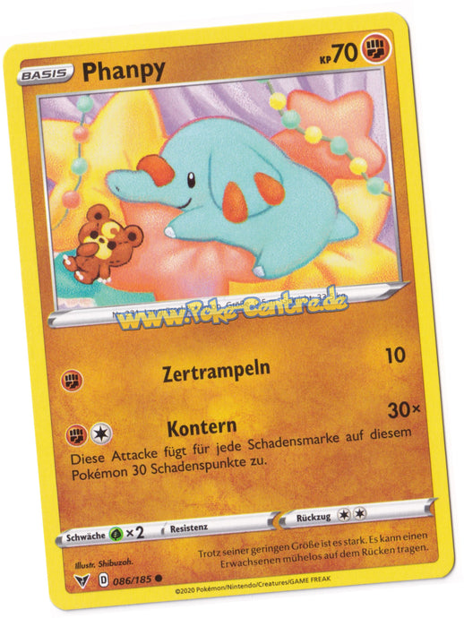 Phanpy 086/185 Common - Farbenschock Deutsch
