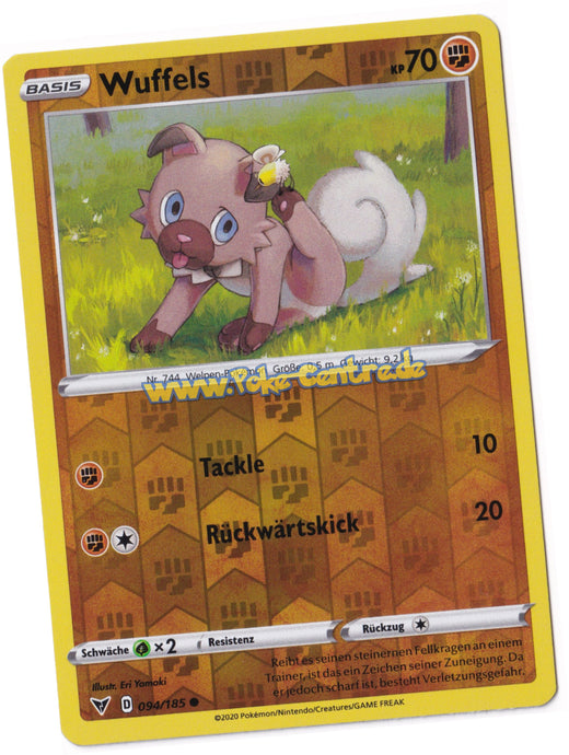 Wuffels 094/185 Common Reverse Holo - Farbenschock Deutsch
