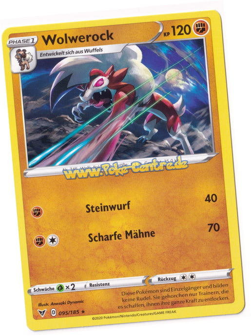 Wolwerock 095/185 Rare - Farbenschock Deutsch