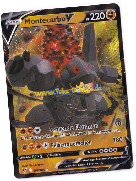 Montecarbo V 098/185 Fullart - Farbenschock Deutsch