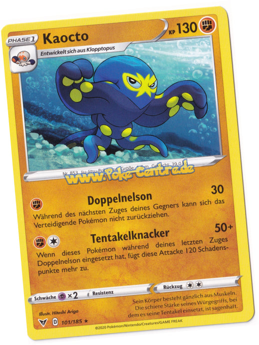 Kaocto 101/185 Rare - Farbenschock Deutsch