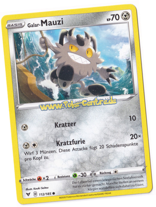 Galar-Mauzi 112/185 Common - Farbenschock Deutsch