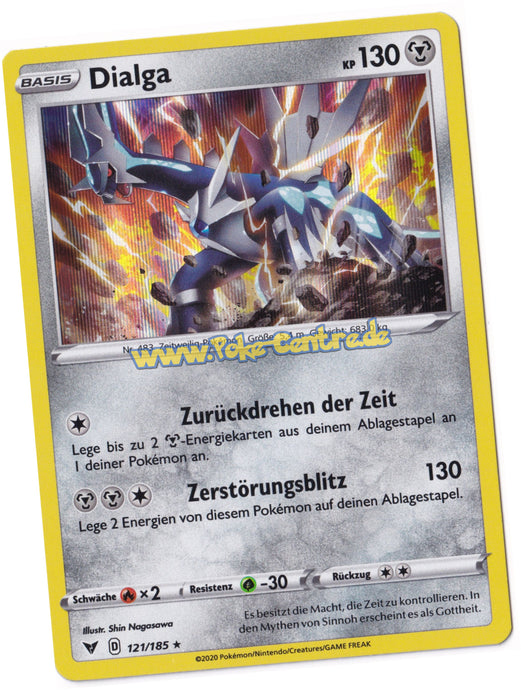 Dialga 121/185 Rare Holo - Farbenschock Deutsch
