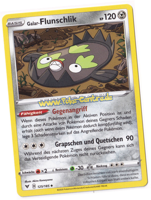 Galar-Flunschlik 125/185 Uncommon - Farbenschock Deutsch
