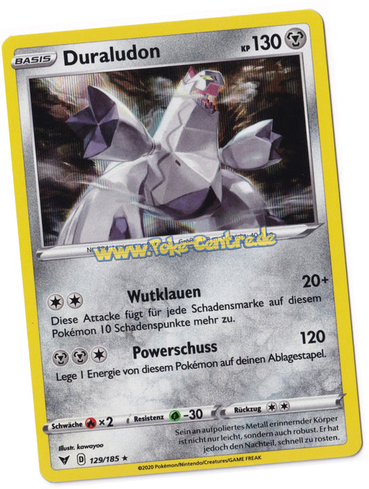 Duraludon 129/185 Rare Holo - Farbenschock Deutsch