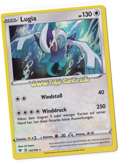 Lugia 132/185 Rare Holo - Farbenschock Deutsch
