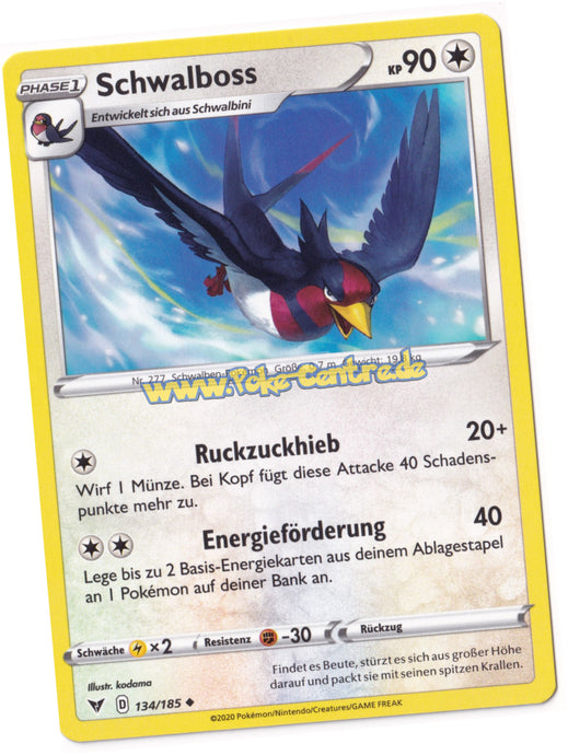 Schwalboss 134/185 Uncommon - Farbenschock Deutsch