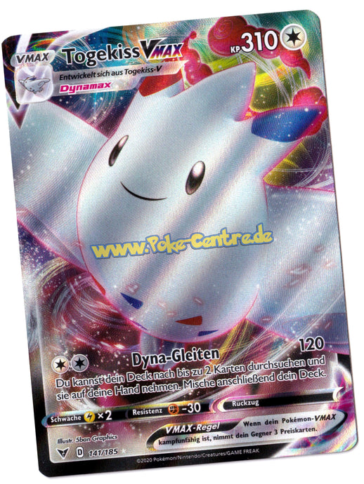 Togekiss VMAX 141/185 Ultra Rare - Farbenschock Deutsch