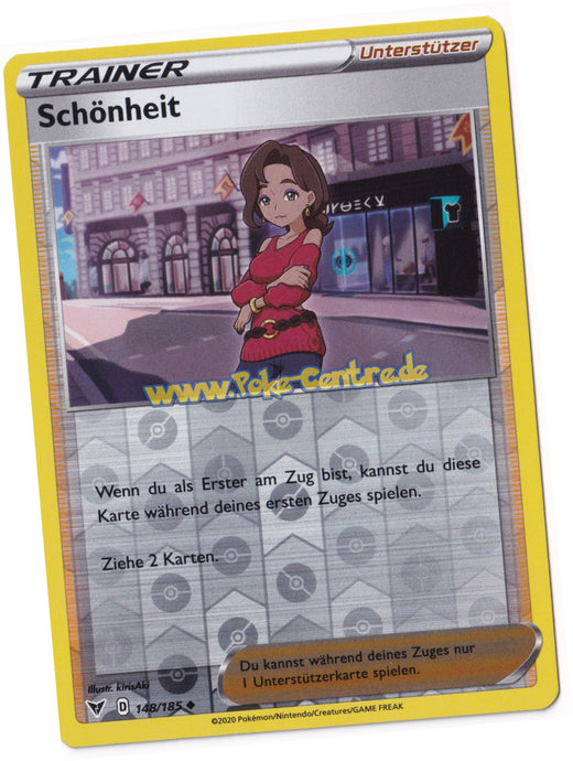 Schönheit 148/185 Uncommon Reverse Holo - Farbenschock Deutsch