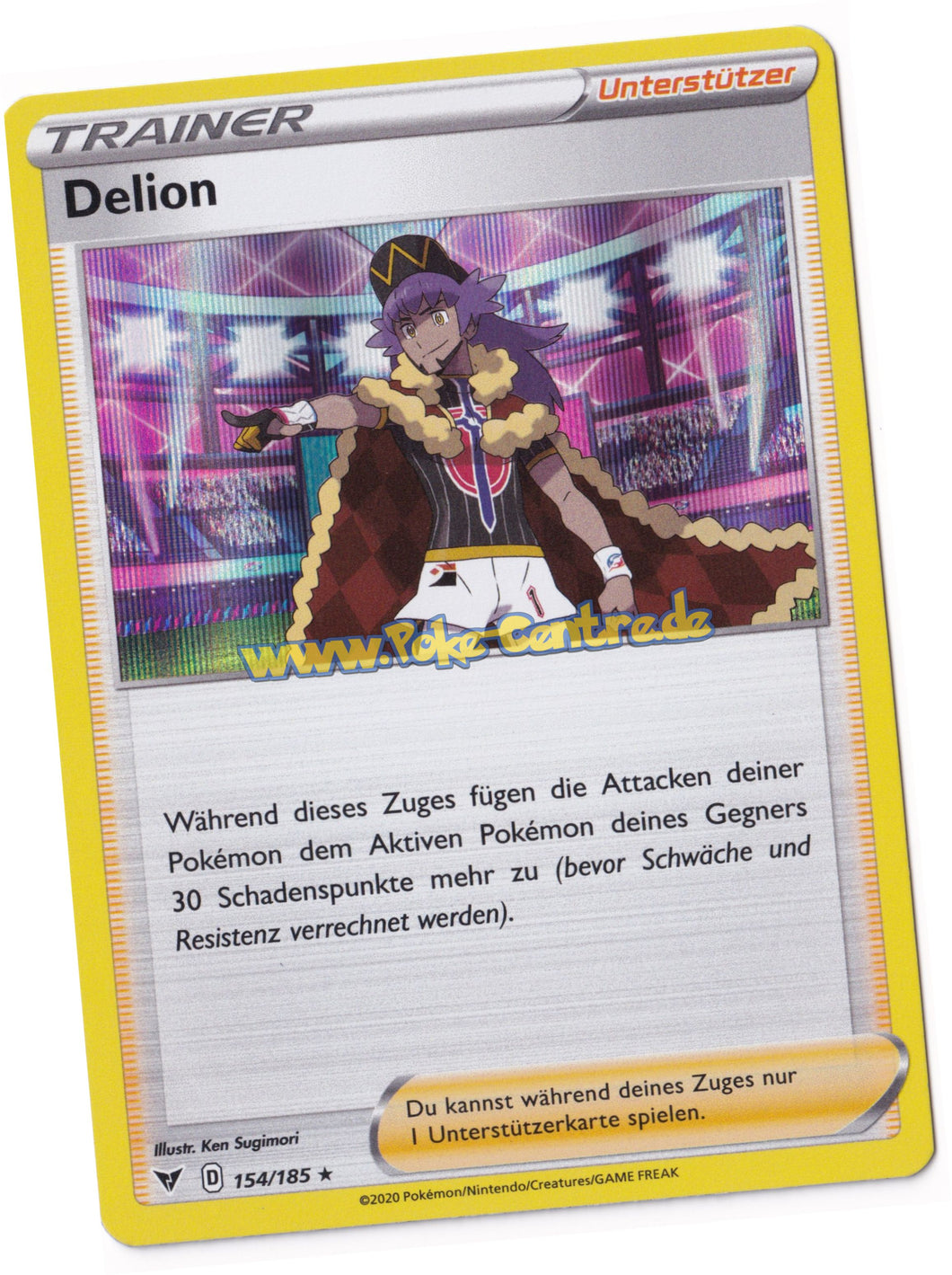 Delion 154/185 Rare Holo - Farbenschock Deutsch