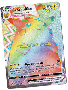 Pikachu VMAX 188/185 Secret Rare - Farbenschock Deutsch