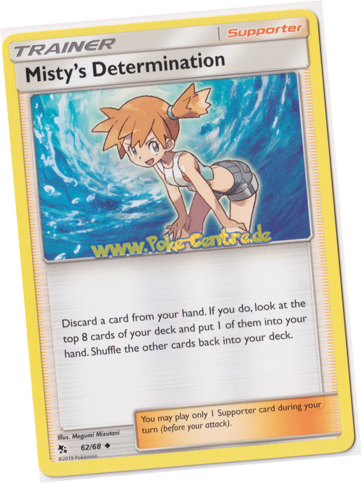 Misty's Determination 62/68 Uncommon - Hidden Fates Englisch