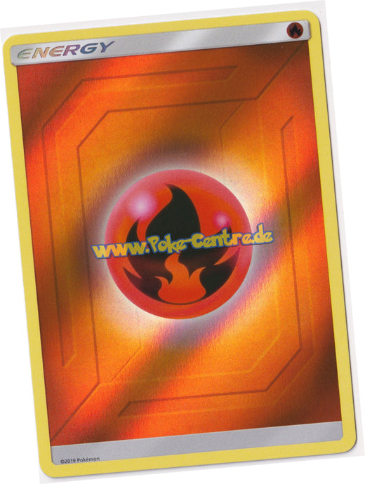 Feuer Energie Reverse Holo - Hidden Fates Englisch