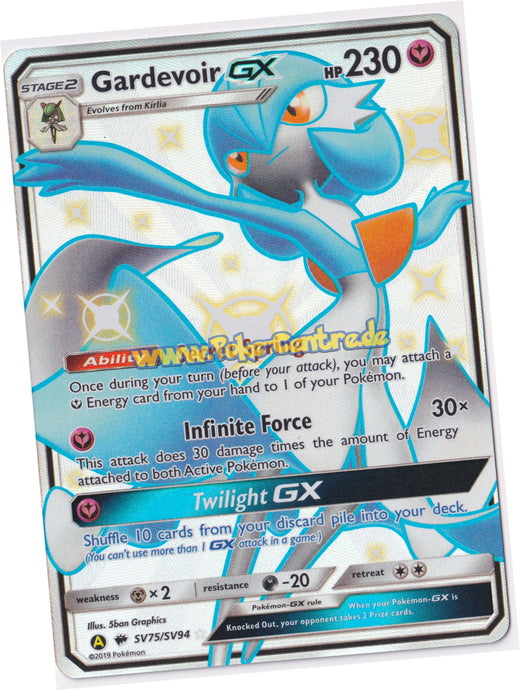 Gardevoir GX SV75/SV94 Shiny Ultra Rare - Hidden Fates Englisch