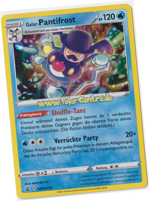 Galar-Pantifrost SWSH079 Holo - Glänzendes Schicksal Promo Deutsch