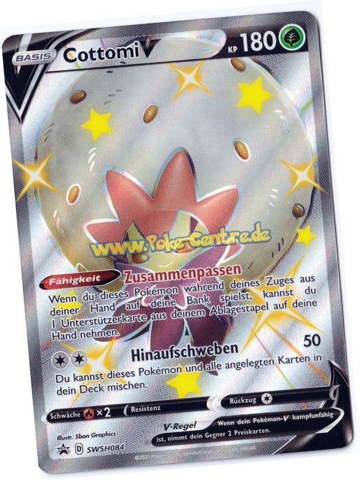 Cottomi V SWSH084 Shiny Ultra Rare - Glänzendes Schicksal Promo Deutsch