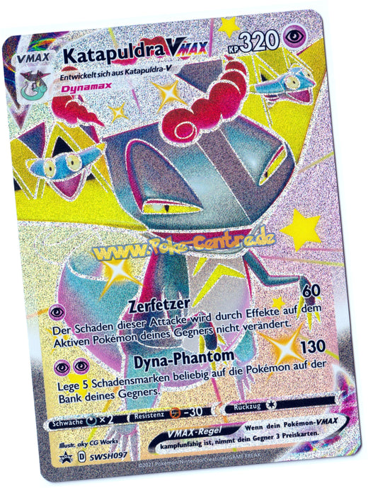 Katapuldra VMAX SWSH097 Shiny Ultra Rare - Glänzendes Schicksal Promo Deutsch