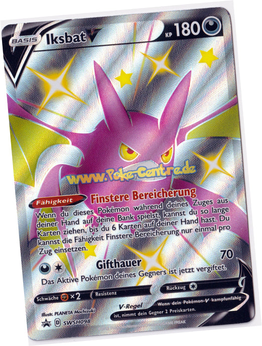Iksbat V SWSH098 Shiny Ultra Rare - Glänzendes Schicksal Promo Deutsch